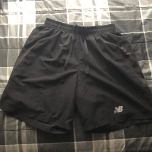 Black New Balance Athletic Shorts